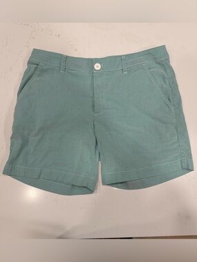chubbies Green Men’s Flat Front Shorts 33